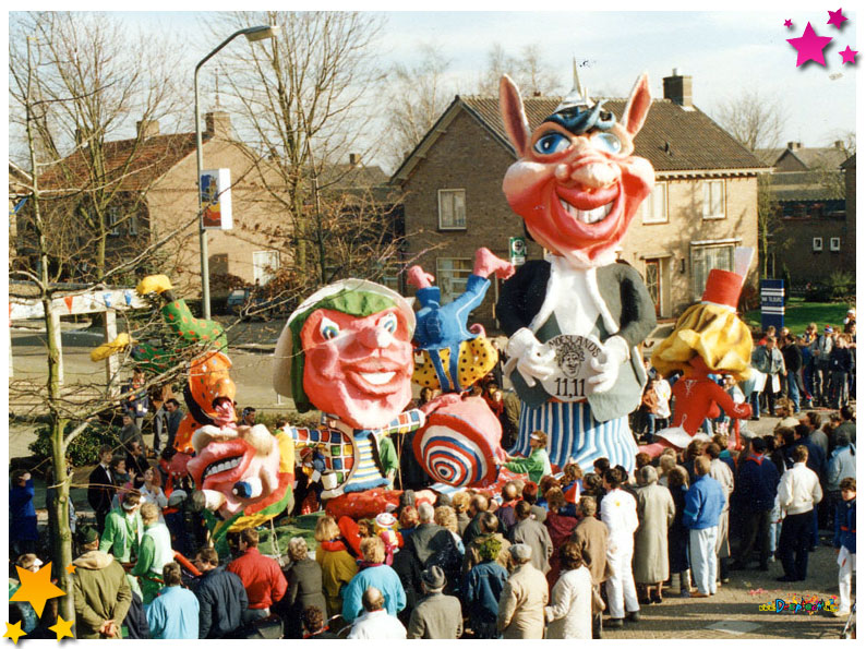 Optocht en prijsuitreiking Schaijk 1988