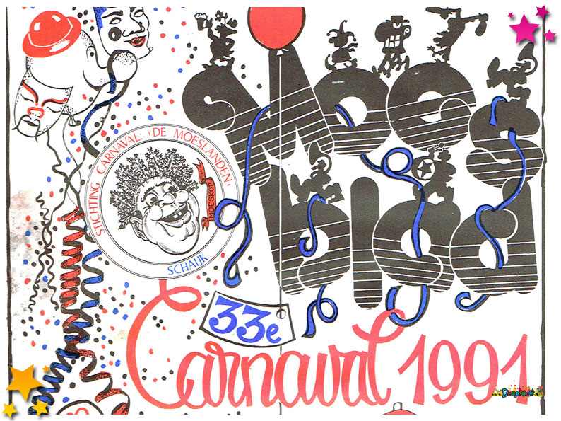 Carnavalskrant Schaijk - 1991