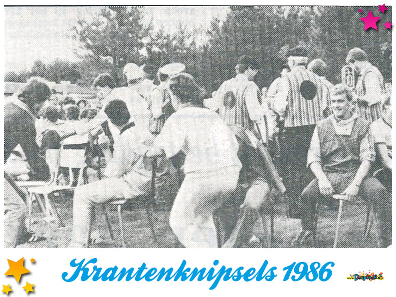 Krantenknipsels Moesland 1986