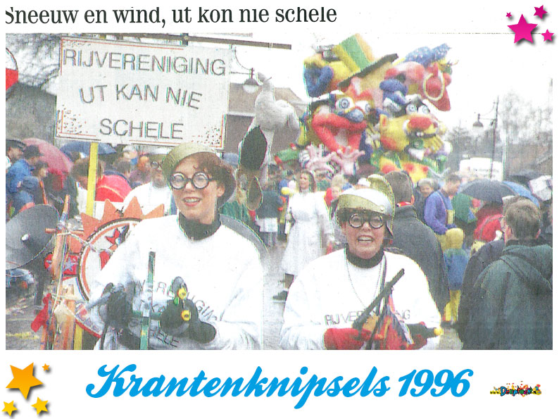 Krantenknipsels Moesland 1996