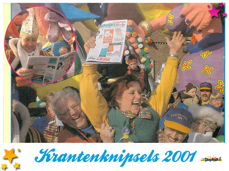 Krantenknipsels Moesland 2001