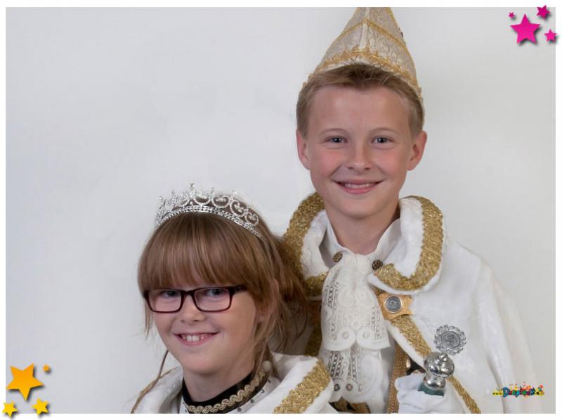 Prins Gijs en prinses Lara