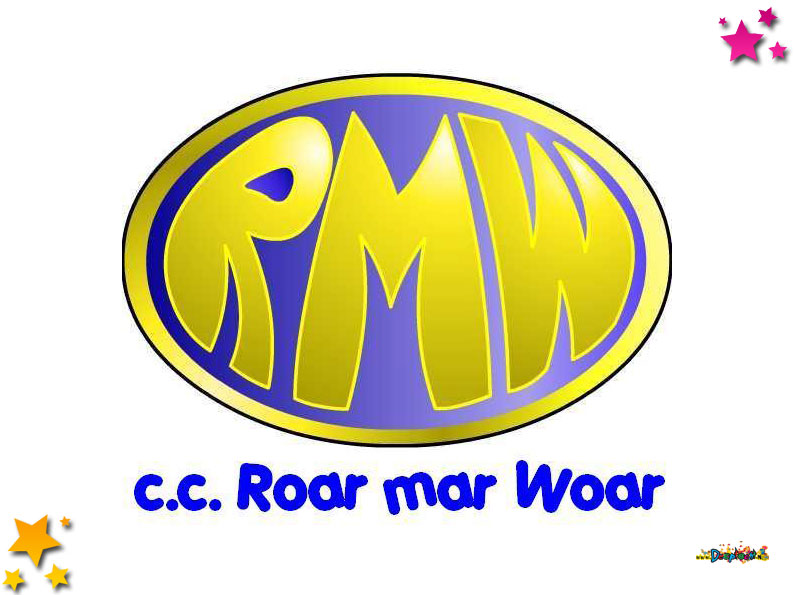 Logo van carnavalsvereniging Roar Mar Woar