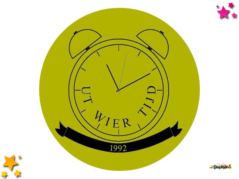 Logo carnavalsvereniging Ut Wier Tijd