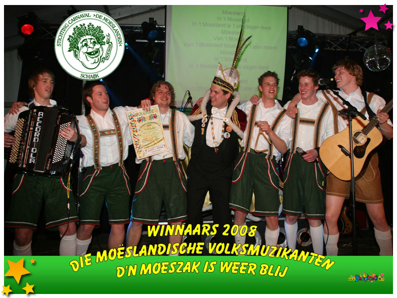 Die Moesländer Volksmuzikanter - Den Moeszak is weer blij - 2008