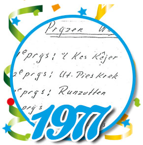 Uitslagen optocht 1977 Schaijk
