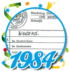 Uitslagen optocht 1984 Schaijk