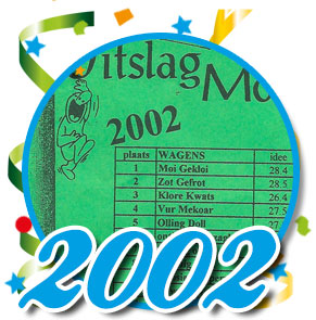 Uitslagen optocht 2002 Schaijk