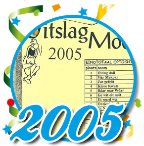 Uitslagen optocht 2005 Schaijk