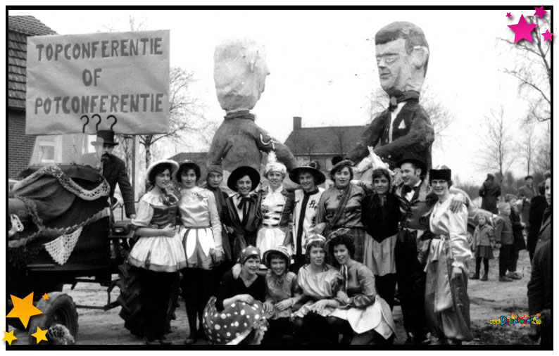 Carnavalsoptocht Schaijk - 1961 - 1962