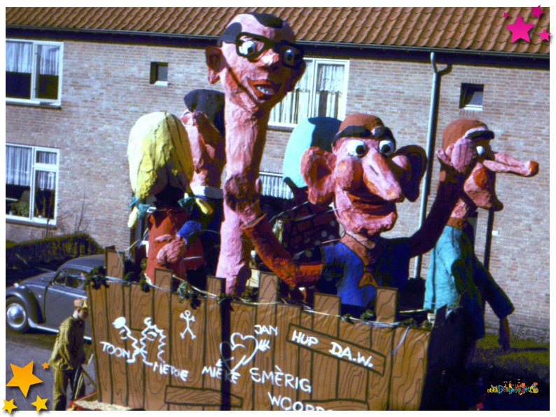 Carnavalsoptocht Schaijk - 1968