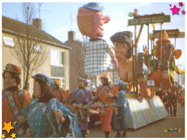 Carnavalsoptocht Schaijk - 1976