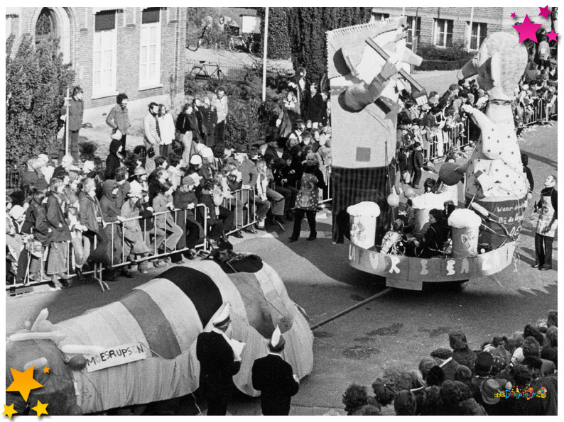 Carnavalsoptocht Schaijk - 1976