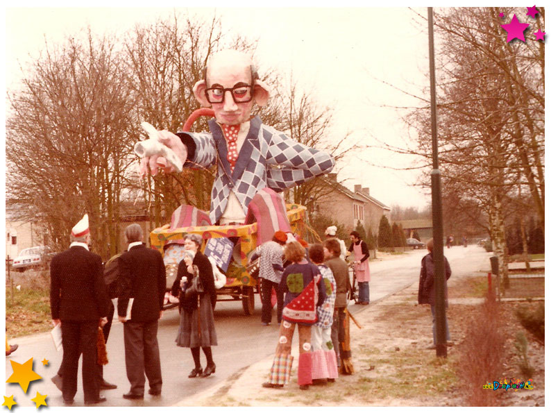 Carnavalsoptocht Schaijk - 1977