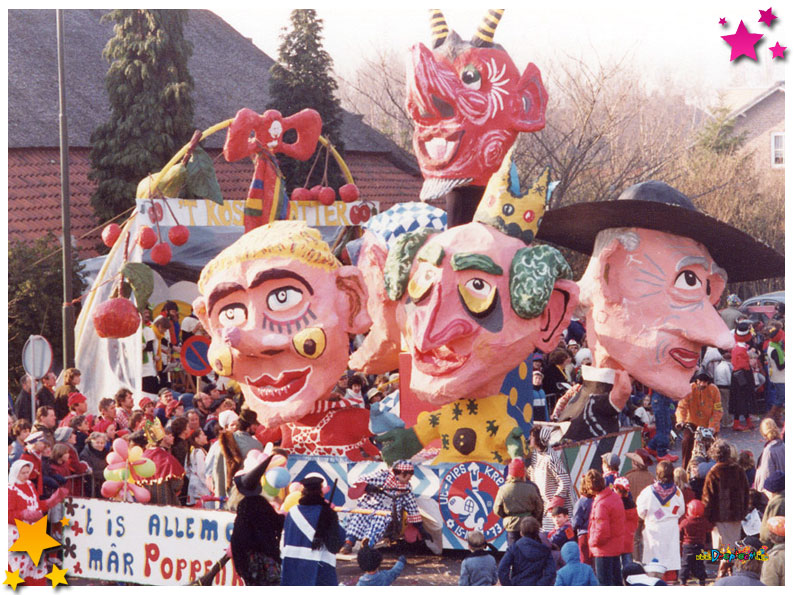 Carnavalsoptocht Schaijk - 1982