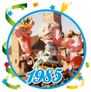 Carnavalsoptocht Schaijk - 1985