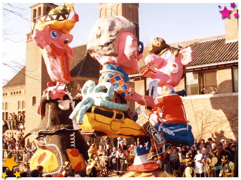 Carnavalsoptocht Schaijk - 1985