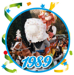 Carnavalsoptocht Schaijk - 1989