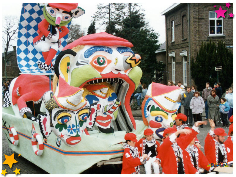 Carnavalsoptocht Schaijk - 1990