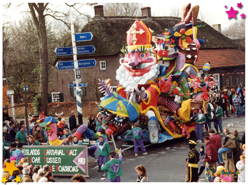 Carnavalsoptocht Schaijk - 1992