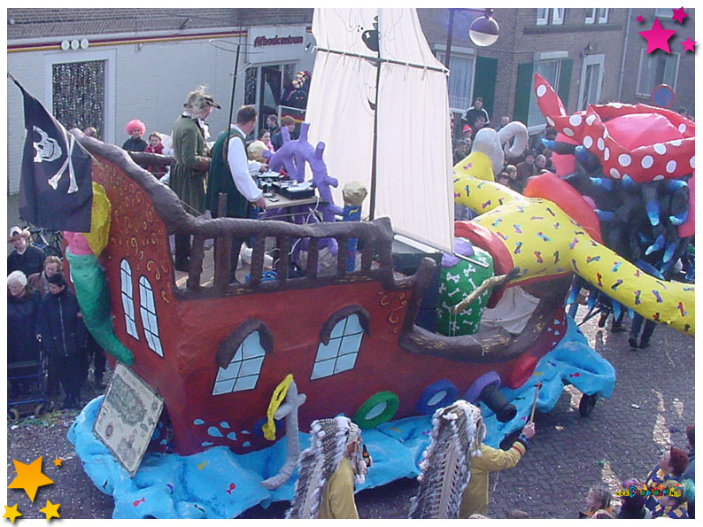 Carnavalsoptocht Schaijk - 2001