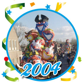 Carnavalsoptocht Schaijk - 2004