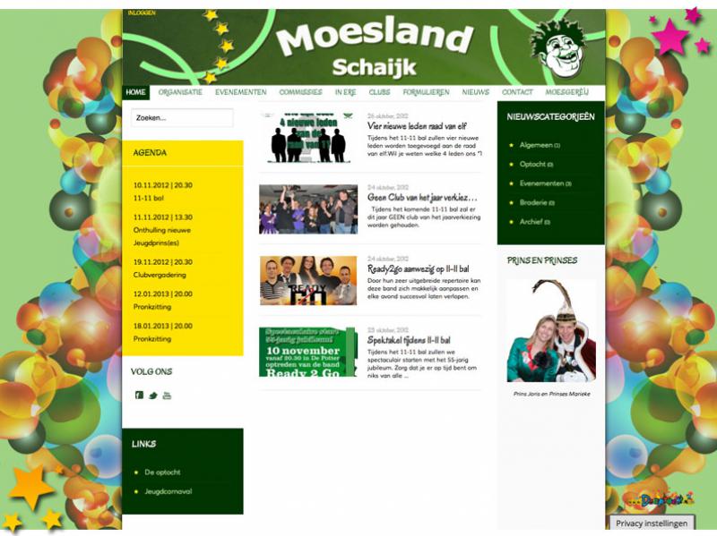 Website Moesland vernieuwd