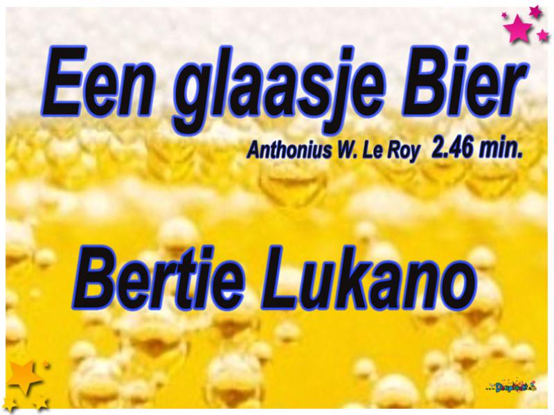 NIeuwe single Bertie Lukano