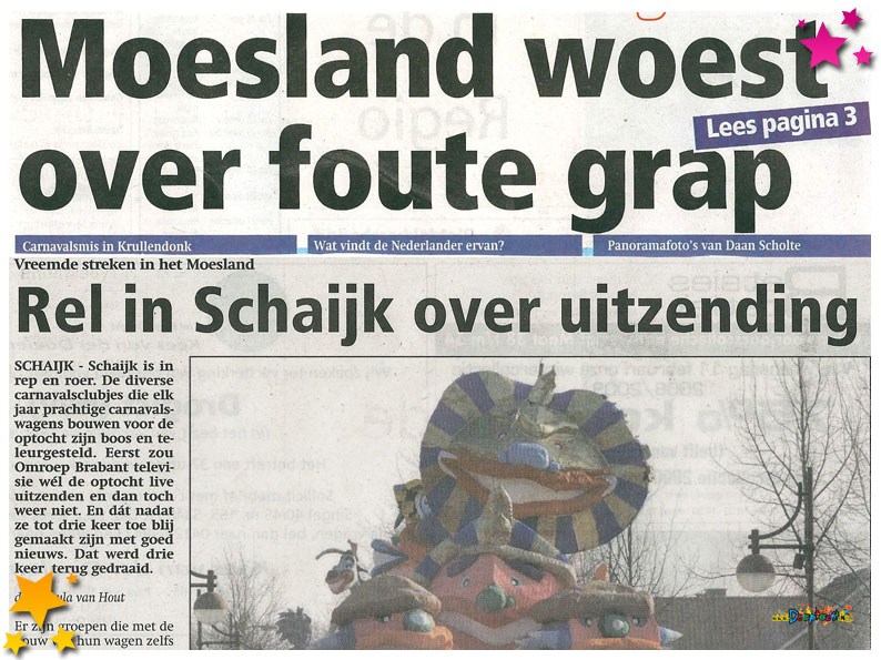 Klore Kwats bij Omroep Brabant 2009