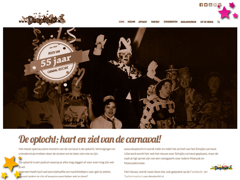 Nieuwe website www.deoptocht.nl | Schaijk