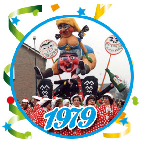 Carnavalsoptocht Schaijk - 1979