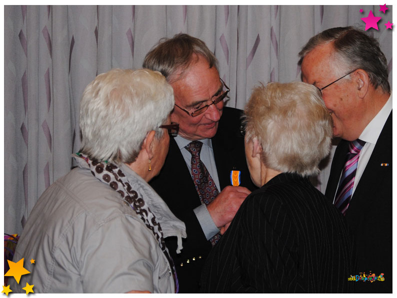 Frans van Boekel lid in de Orde van Oranje - 2012 Schaijk