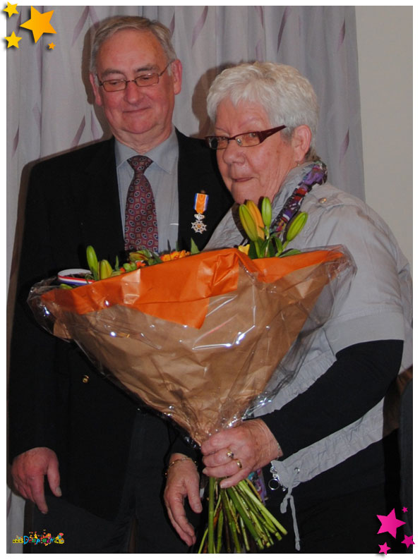 Frans van Boekel lid in de Orde van Oranje - 2012 Schaijk