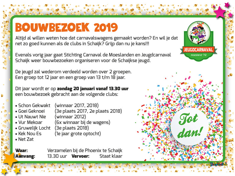 Bouwbezoek 2019