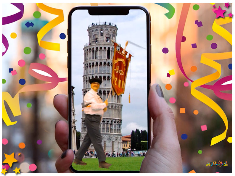 DDZWN in Italië bij de toren van Pisa - 2019
