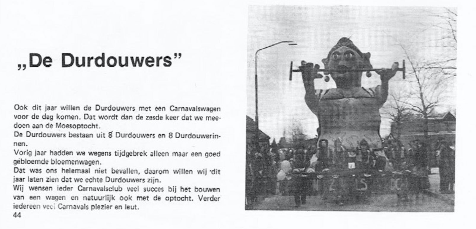 carnavalskrant durdouwers 1979 1