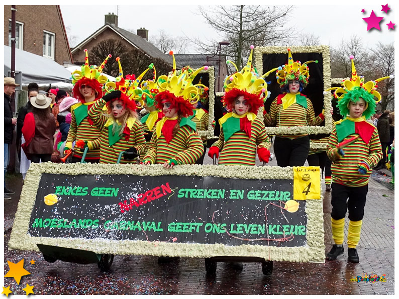 Inschrijvingen optocht Moesland