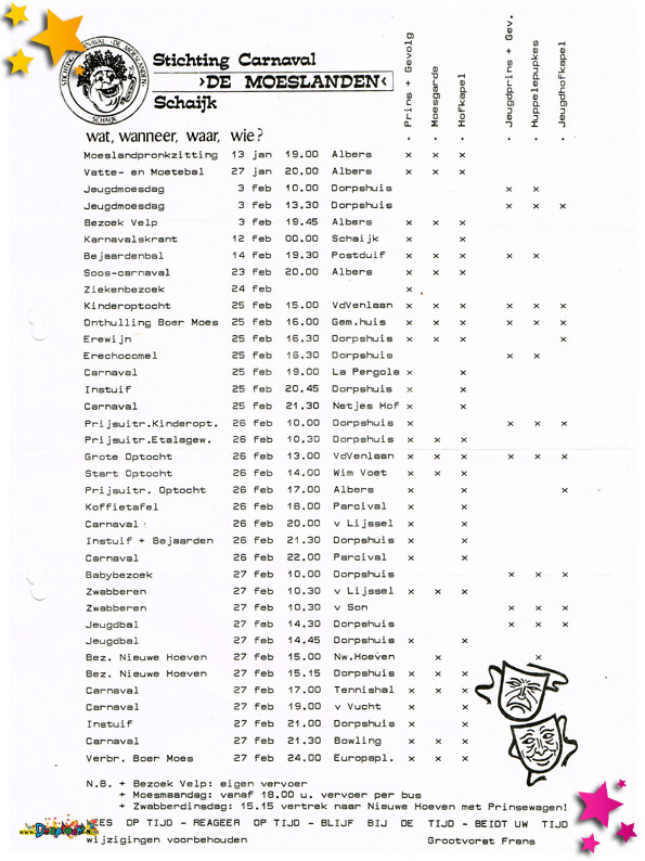 1979 kruisjesprogramma