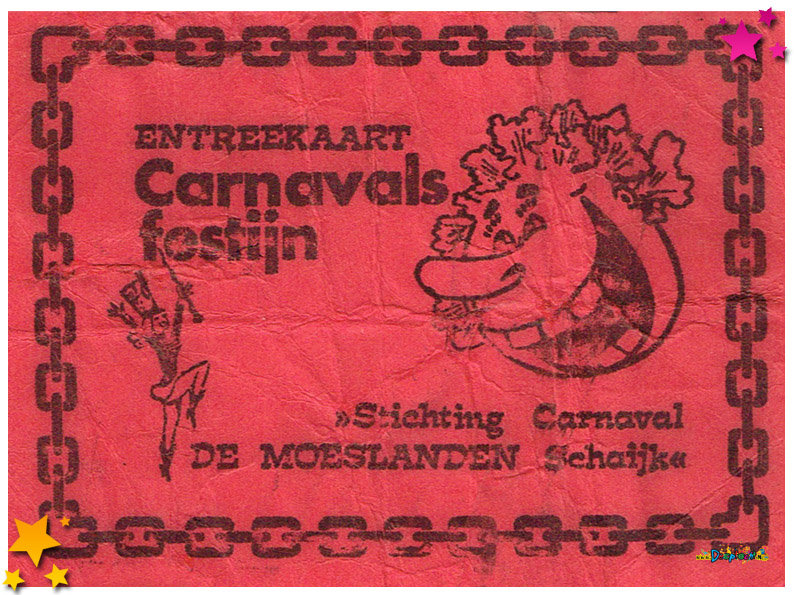1984 entreekaart carnavalsfestijn