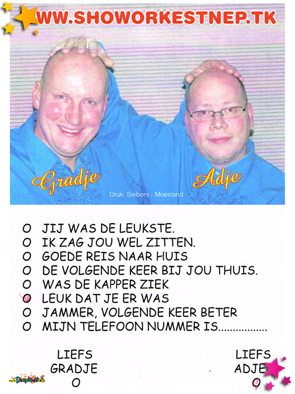 Flyer Showorkest Nep  Moesland Pronkzitting 2007