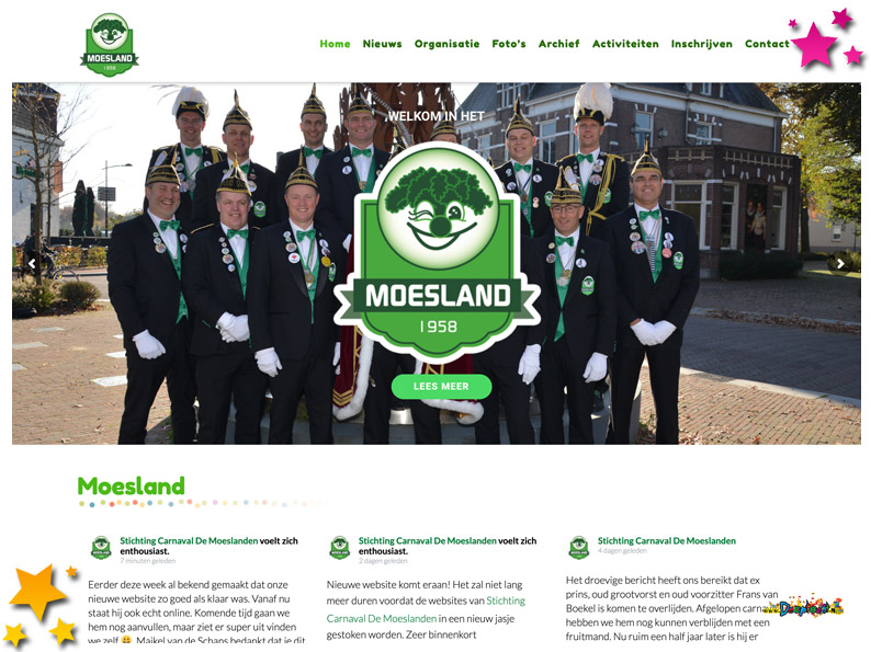 Website Moesland.nl in nieuw jasje