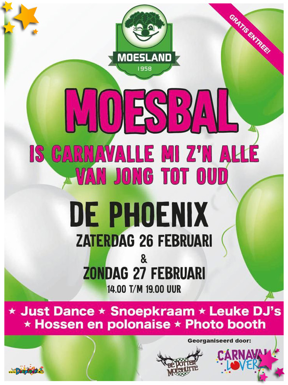 Moesbal in de Phoenix