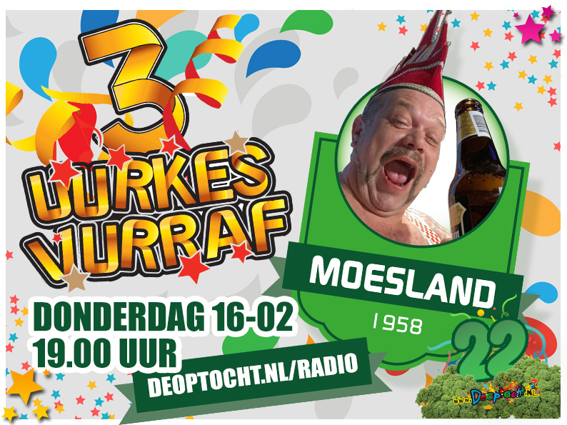 3 Uurkes vurraf met DJ Onslow