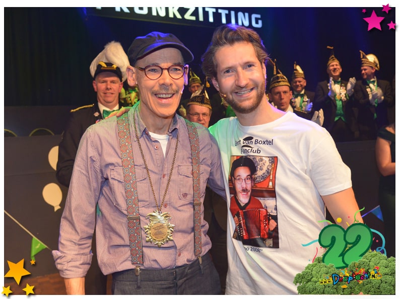 Onderscheidingen carnaval schaijk 2023 - Prinseigen onderscheiding Gert van Boxtel