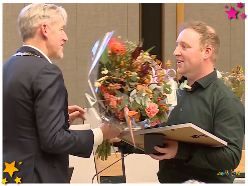 Vrijwilligerspenning Daniel van de Berg 2024